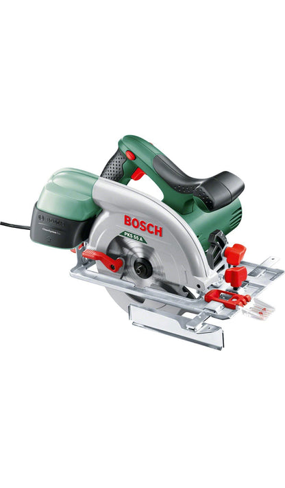 Scie circulaire filaire Bosch (1200W, livrée avec lame pour bois, butée Parallèle neuve