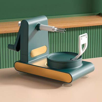 Machine à éplucher multifonctionnelle à manivelle, Coupe-éplucheur domestique