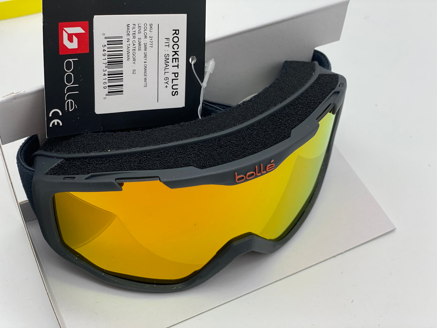 BOLLE'
Masque ski Bollé Rocket Plus gris
Masque ski Bollé Rocket Plus pour une vision optimale