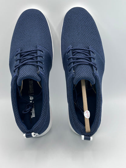 Timberland Baskets basses à lacets pour homme en bleu foncé
