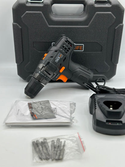 TACKLIFE PCD01B Perceuse Visseuse sans Fil 12V avec chargeur sans batterie