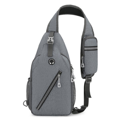 Sac de Poitrine "Urban Shield" – Rigide, Antivol & Port de Charge USB