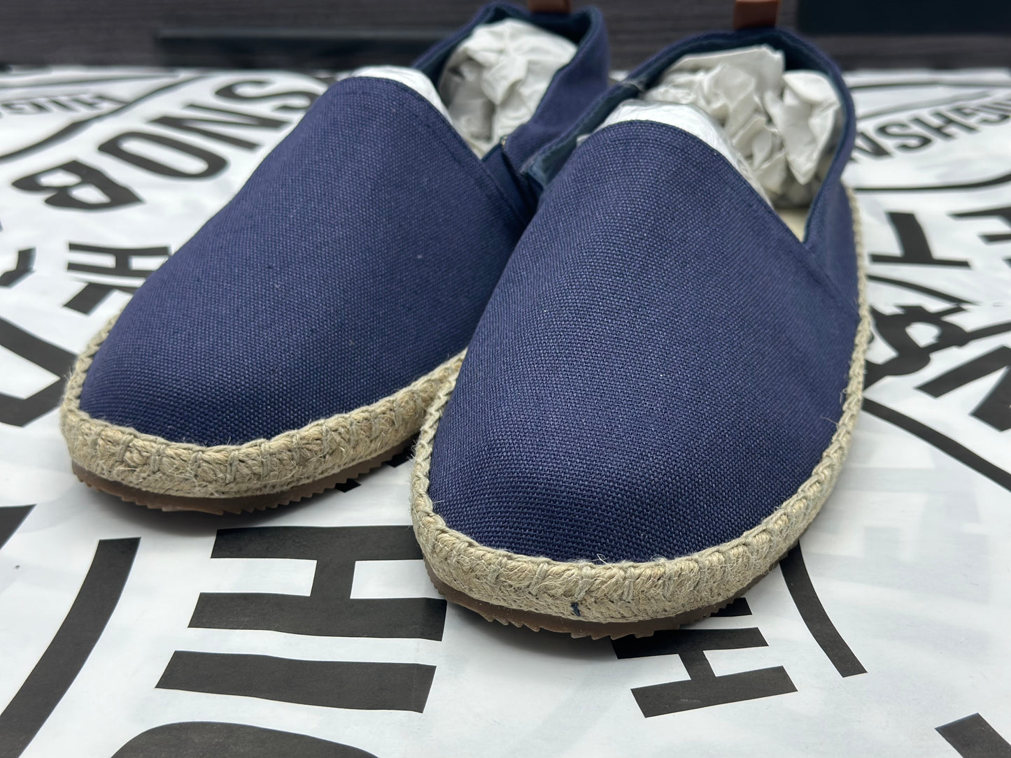 Espadrilles - Bleu marine taille 44