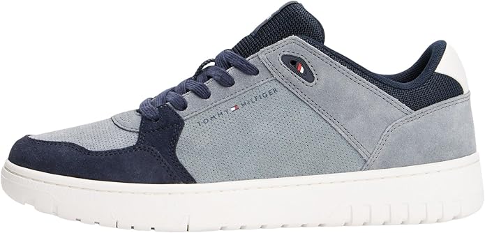 Tommy Hilfiger Homme Th Basket Core Lite Suede Bas