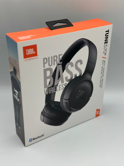Casque supra-auriculaire sans fil JBL Tune BT Noir