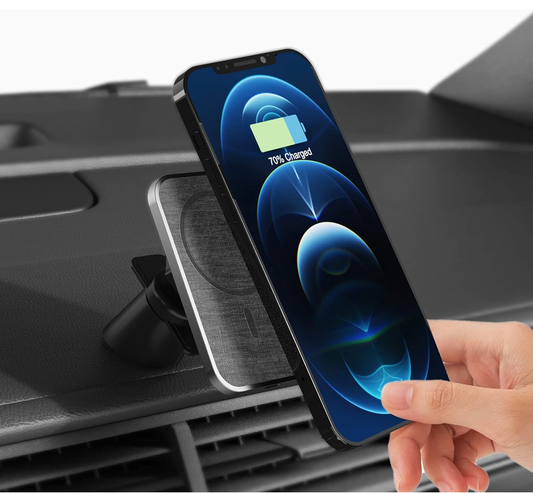 Chargeur de Voiture magnétique sans Fil pour téléphone Portable Compatible avec iPhone 12/13/14 Pro/Plus/Mini/Pro Max