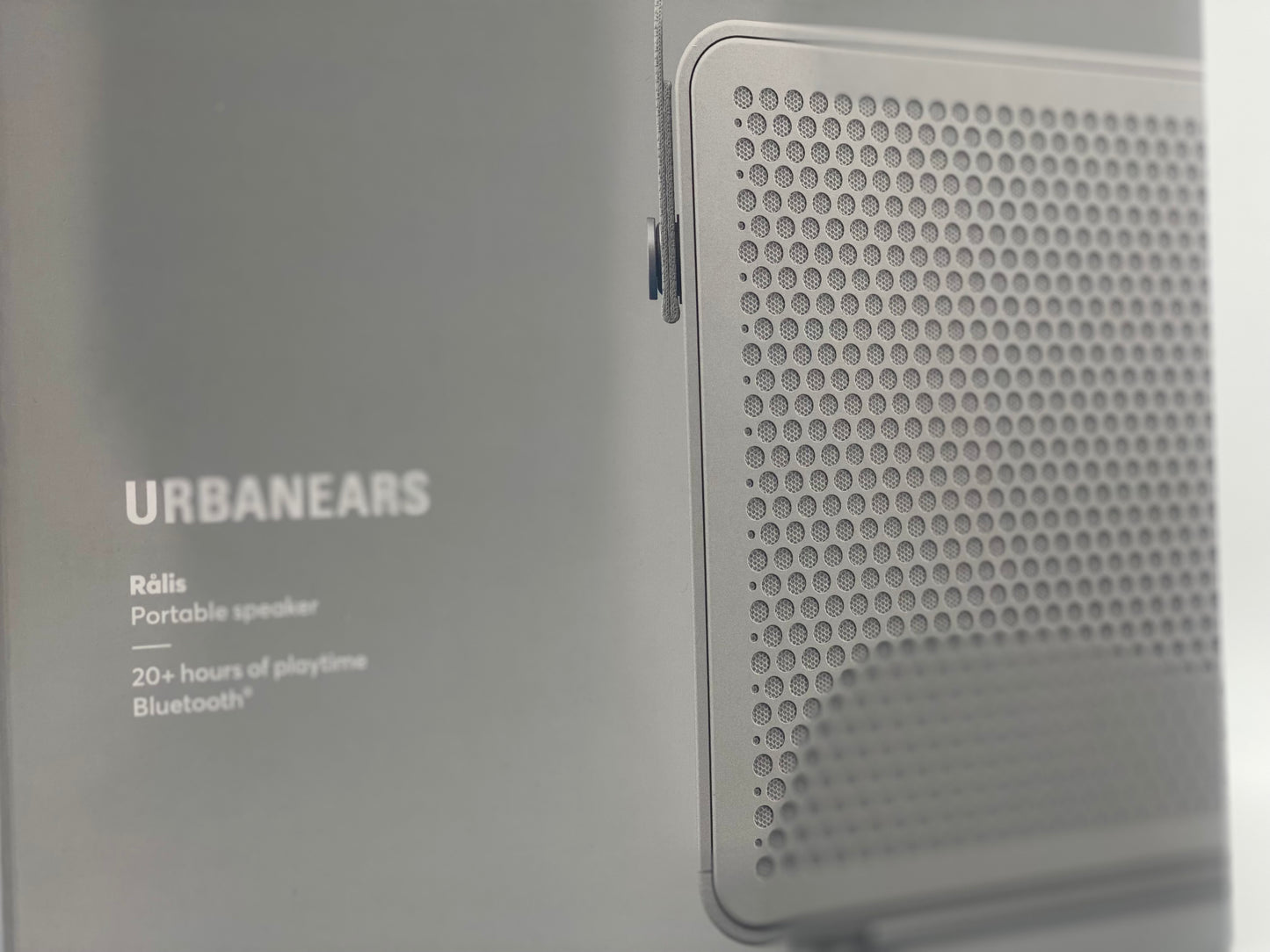 Urbanears Ralis Enceinte Portable Bluetooth Étanche IPX2 - Gris le top du son produit neuf