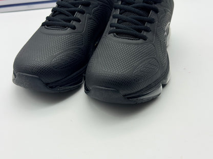 Baskets NOIR Homme motif Uni Lacets AIRNESS