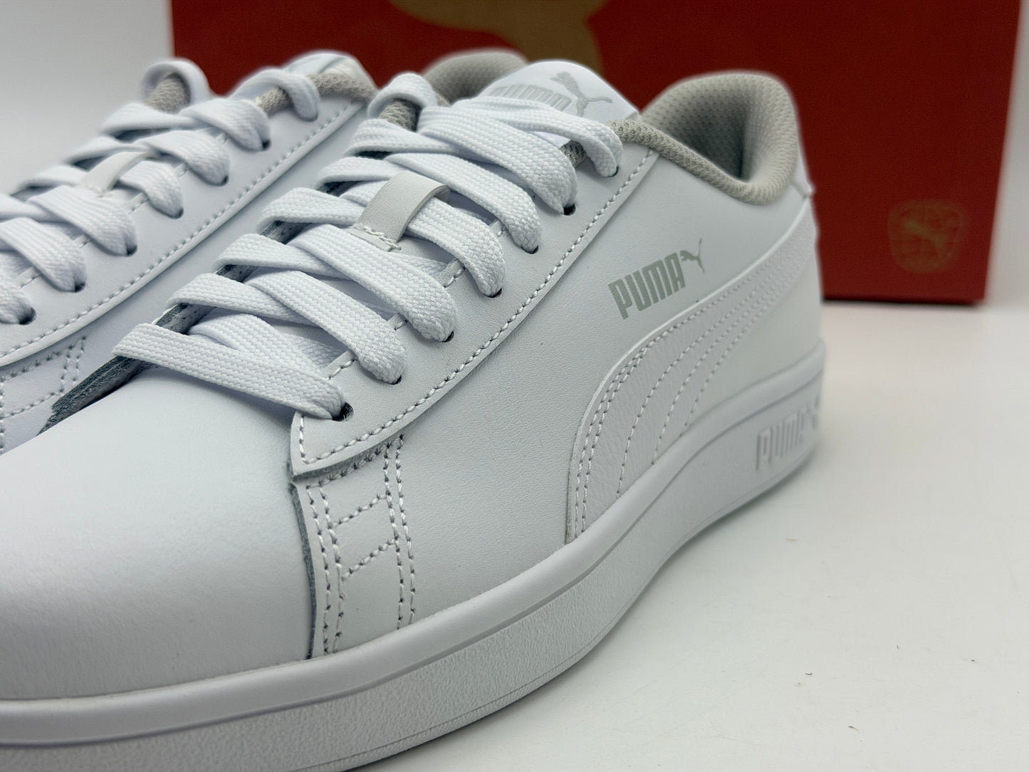PUMA Unisex Smash V2 L2 jr -Top Sneakers