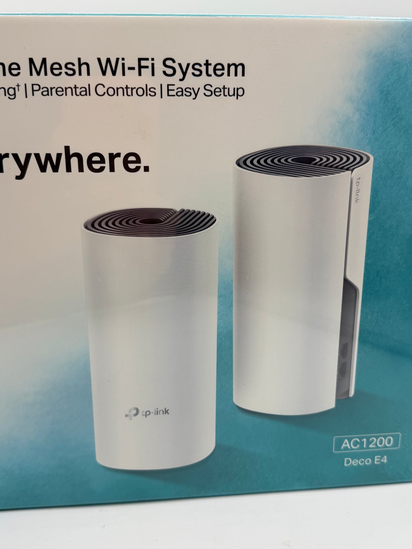 TP-Link Deco M4 (2-pack) Systèmes WiFi Mesh performant - Contrôle parental - Ports Ethernet Gigabit - Couverture WiFi jusqu'à 260m2 - Compatible avec Amazon Alexa et IFTTT