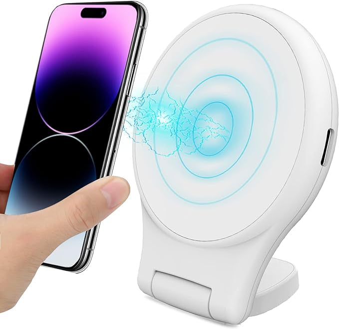 Chargeur à Induction MagSafe 3 in 1, 15W, sans Fil Magnétique Compatible avec Chargeur MagSafe iPhon