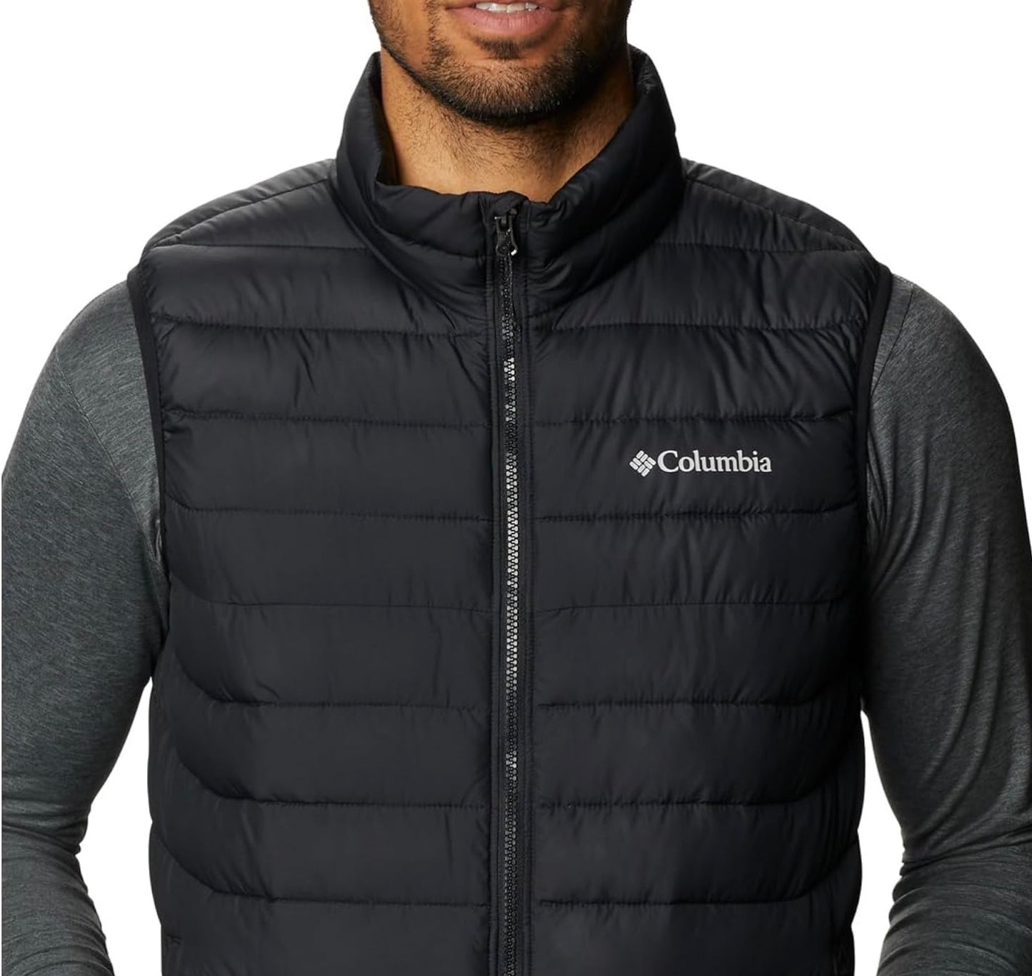 Columbia Men's Powder Lite Vest Puffer Vest Body Warmer taille M