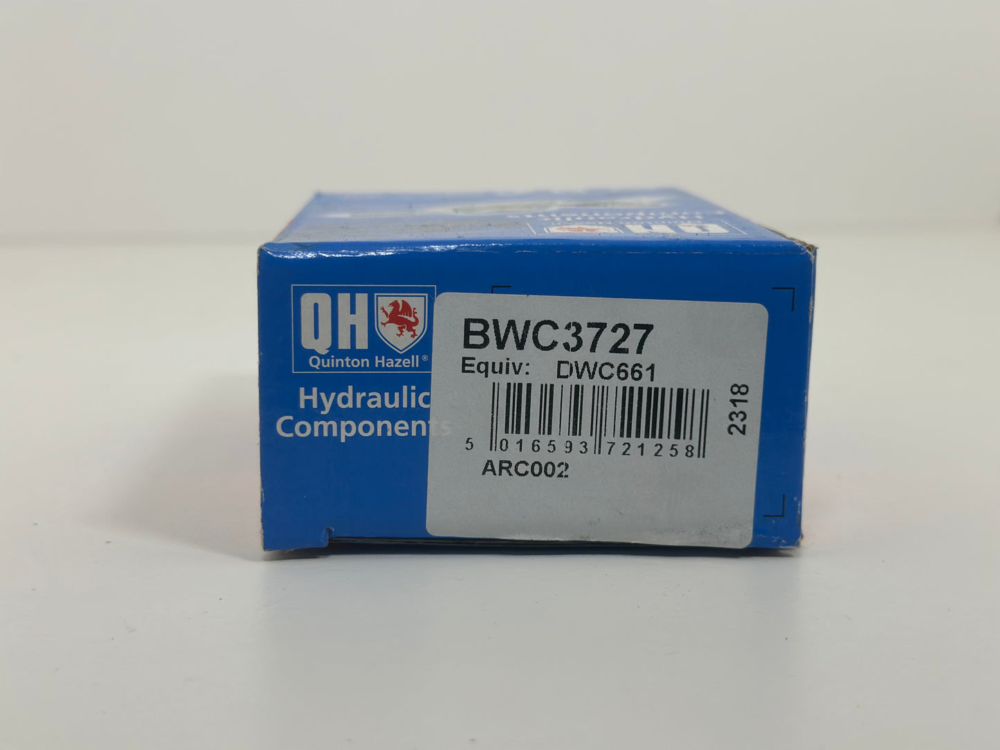 QUINTON HAZELL BWC3727 Cylindre de roue
19 mm, Fonte grise, 10 X 1
Réf.: BWC3727
EAN: 5016593721258 pour Citroën fiât Peugeot