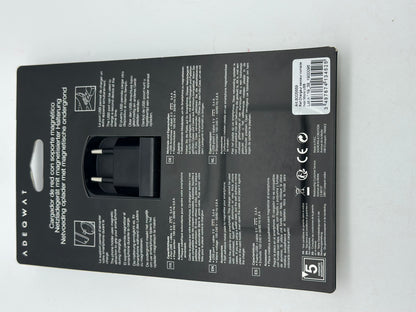 ADEQWAT Chargeur Secteur Magnetique Noir-Cable USB C