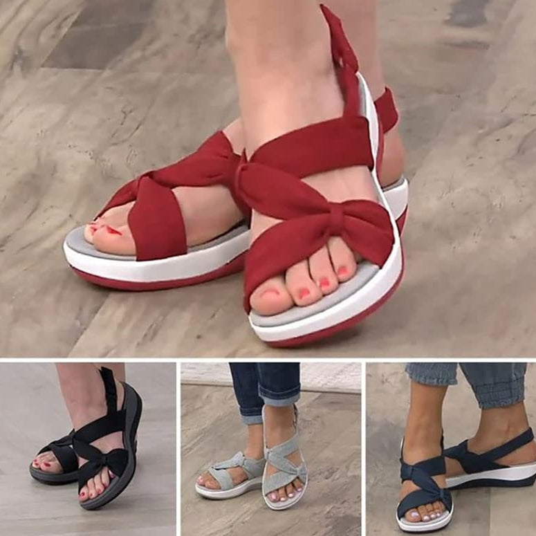 Sandales "Rome-Elegance" – Bout Ouvert Peep-Toe & Structure Multi-Brides