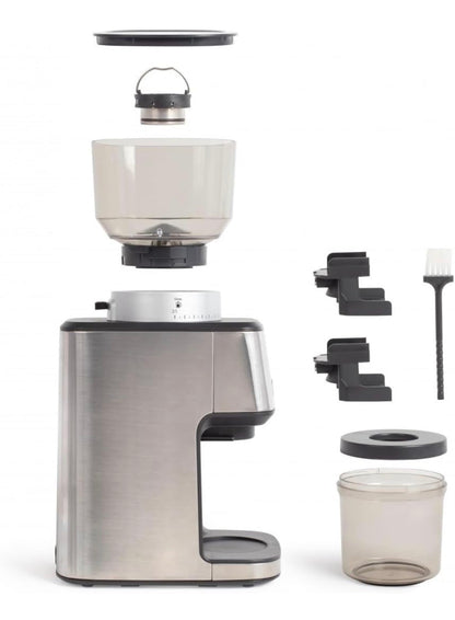 Livoo, Moulin à café électrique DOD191, Puissance 180 W, 600 tours par minute, 31 réglages de mouture, Capacité du réservoir à grains 320 g et café moulu 130 g, 10 tasses