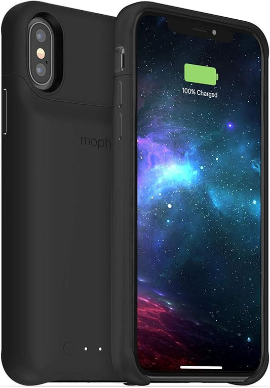 Coque avec batterie externe iPhone XS Max - Noir capacité 2000 ah