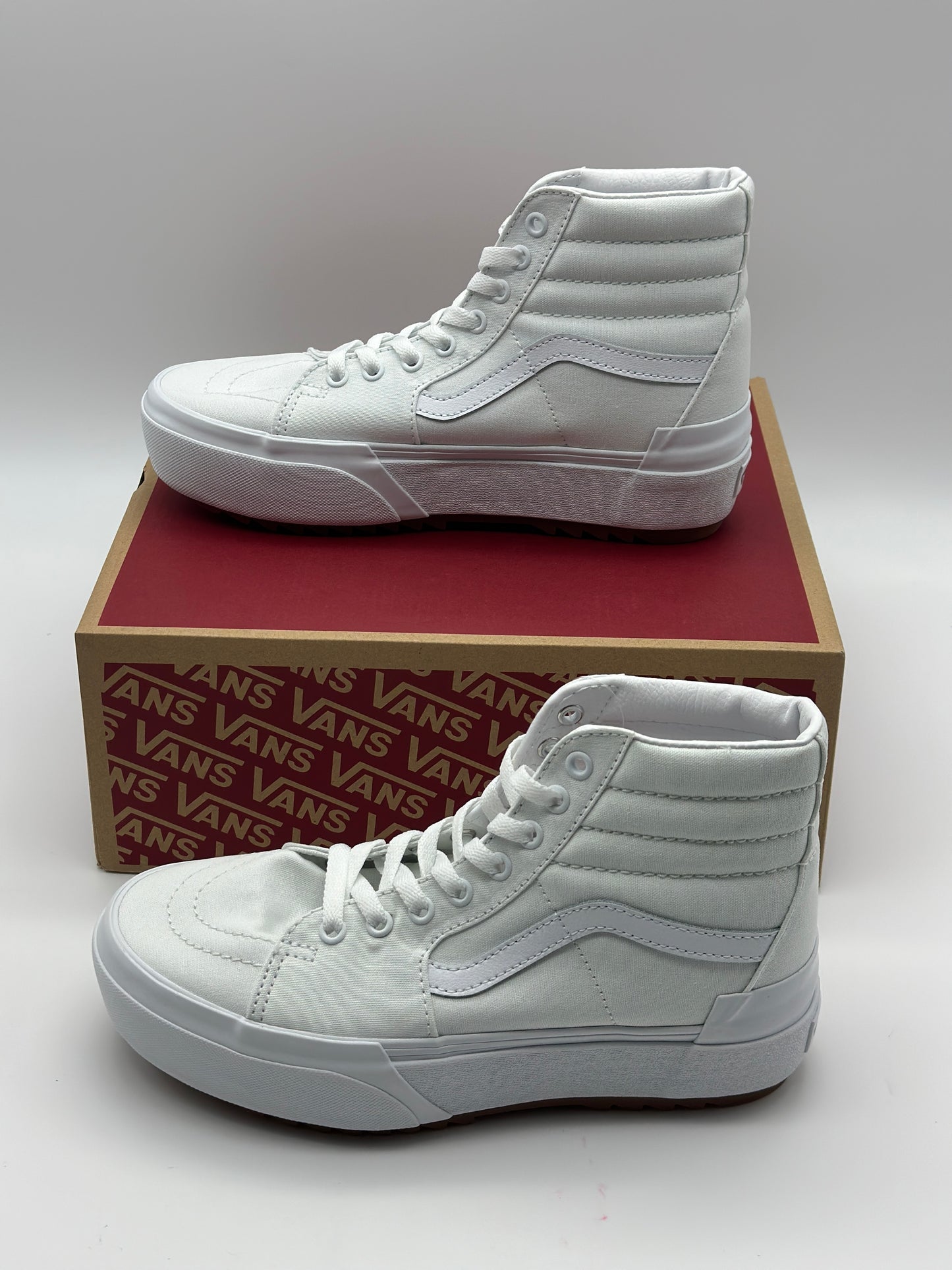 Nouvelles Vans Sk8-Hi VR3 Suede Blanc De Blanc White Sneakers High-Top