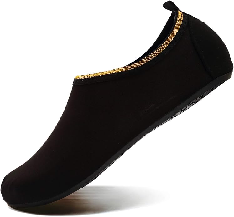 welltree Hommes Femmes Chaussures d'eau Séchage Rapide Sports Aqua Chaussures,Danse, Nager, Marcher, Yoga, Lac, Plage, Jardin, Parc, Conduite, Nautisme
