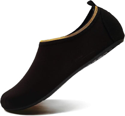 welltree Hommes Femmes Chaussures d'eau Séchage Rapide Sports Aqua Chaussures,Danse, Nager, Marcher, Yoga, Lac, Plage, Jardin, Parc, Conduite, Nautisme