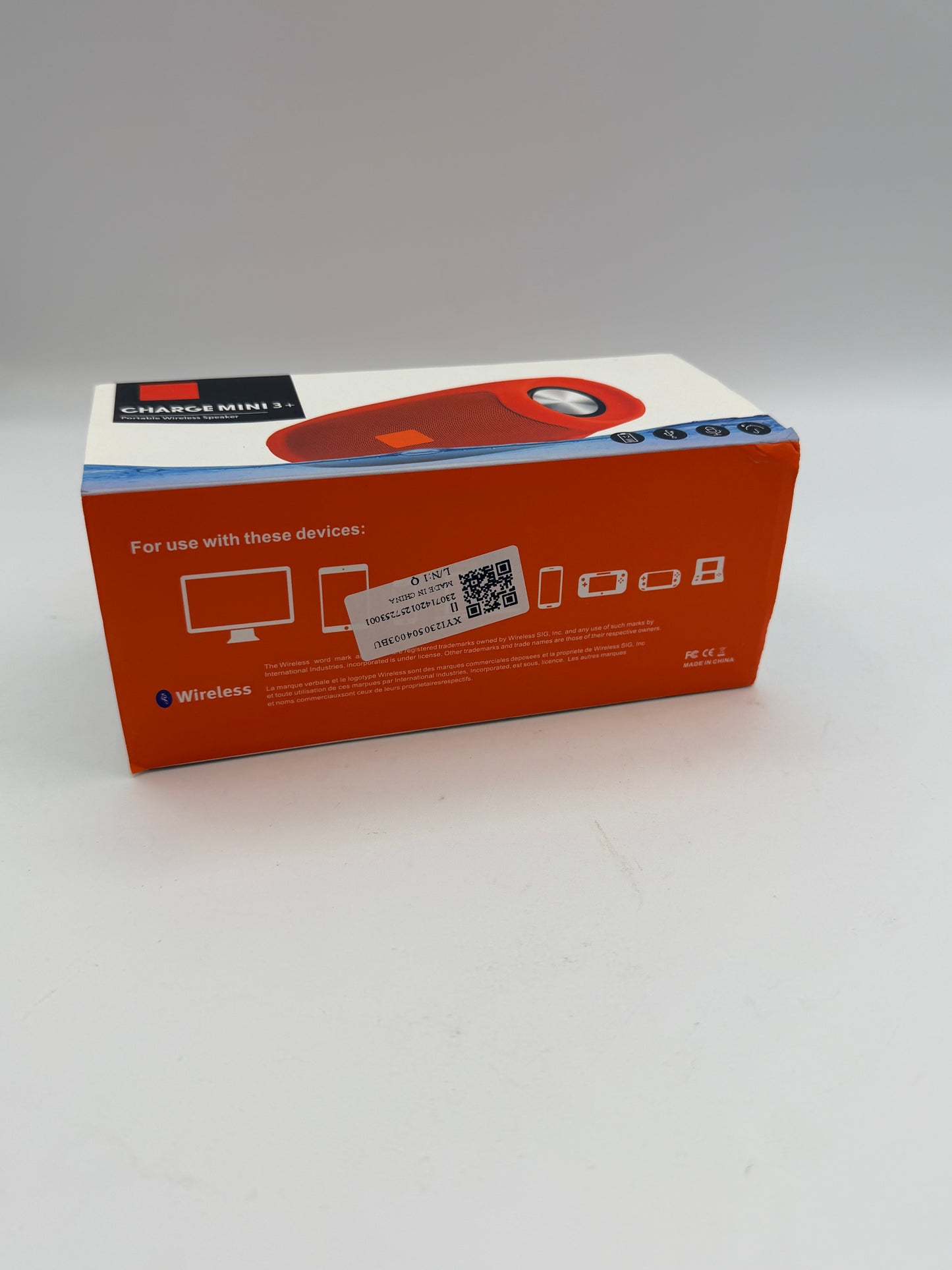 Haut-parleur sans fil portable Charge Mini 3+