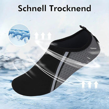 SAGUARO Chaussures pies nus, en néoprène, unisexes, pour le bain, la natation, la plage, le surf, l'eau