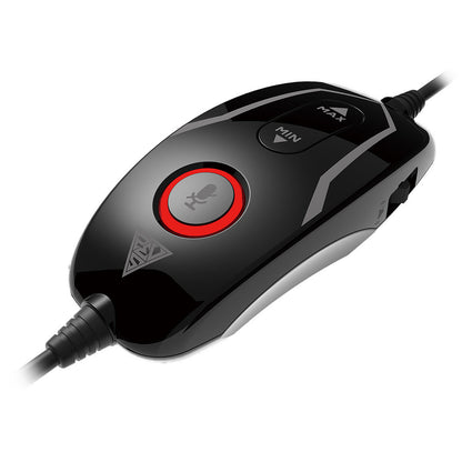 Gamdias Hephaestus P1 RGB
CASQUE-MICRO SUPRA-AURICULAIRE POUR GAMER AVEC SON SURROUND VIRTUEL 7.1, FONCTION VIBRATION ET RÉTRO-ÉCLAIRAGE RGB (USB)