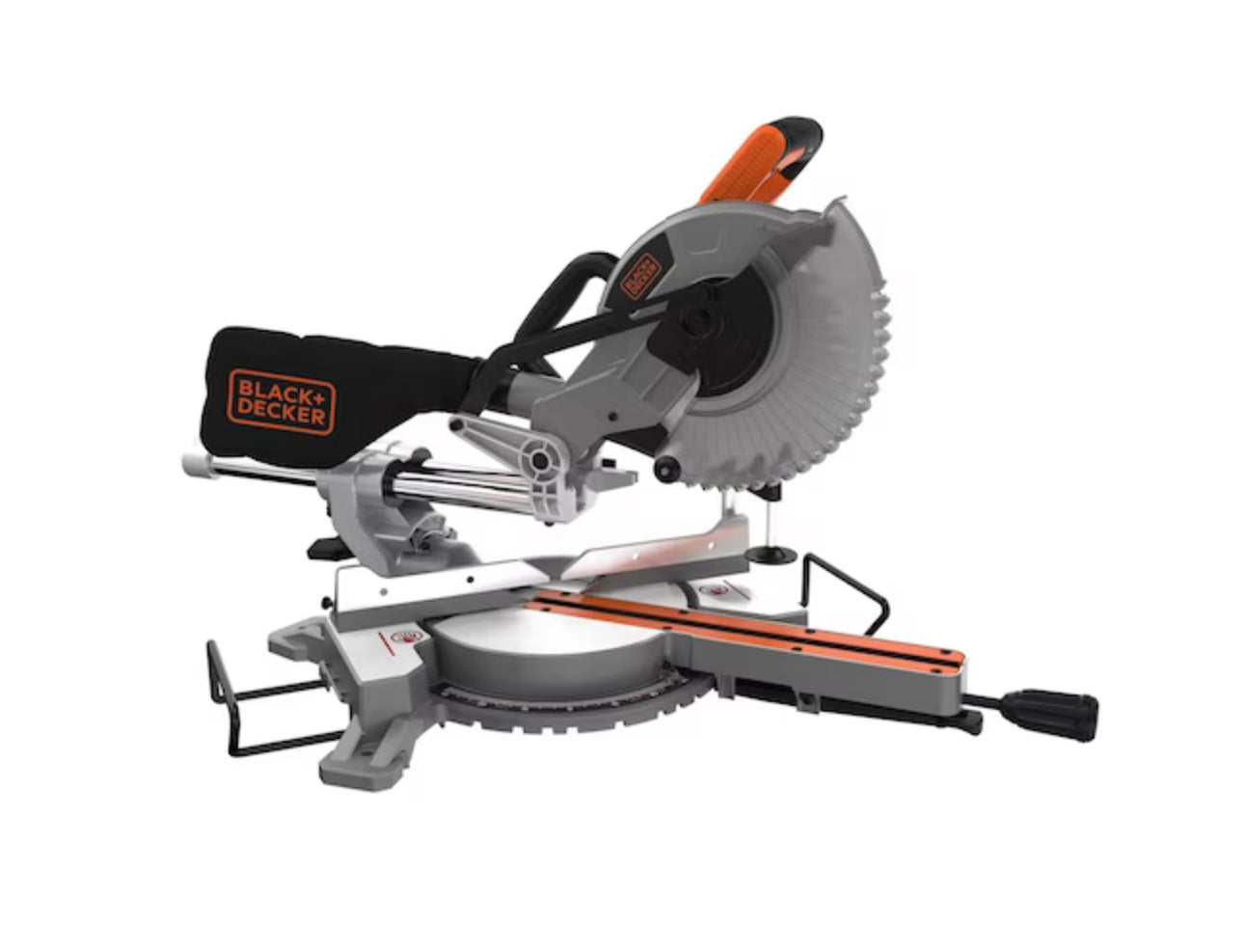 Scie à onglet Black+Decker d'une puissance de 1600 Watts pouvant couper jusqu'à 305 mm