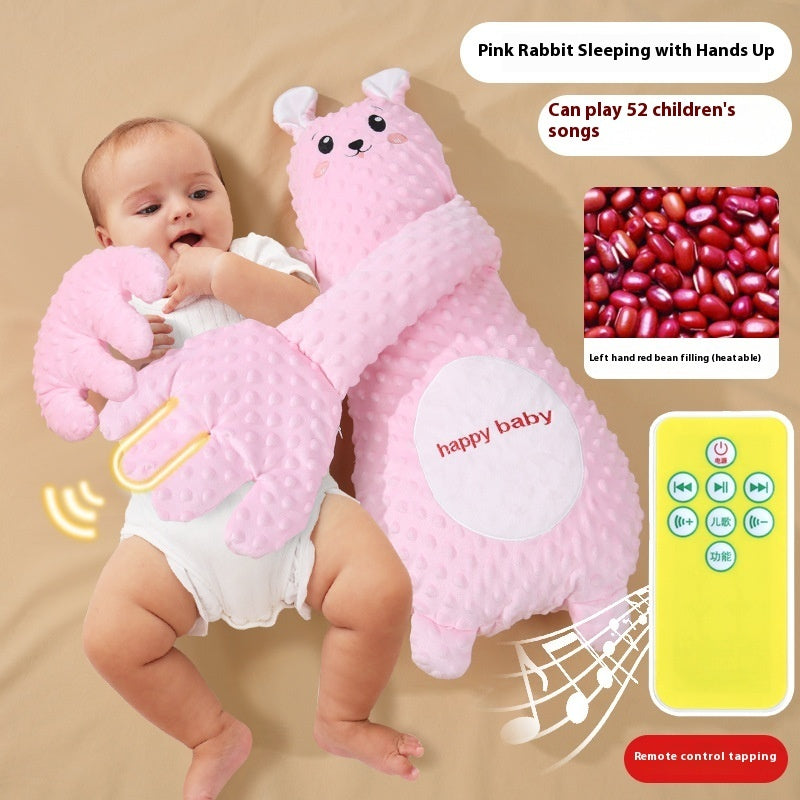 Main Apaisante "Soft-Touch" – Oreiller de Sommeil en Peluche pour Bébé