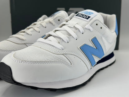 Chaussures New Balance 500 44 Blanc Bleu