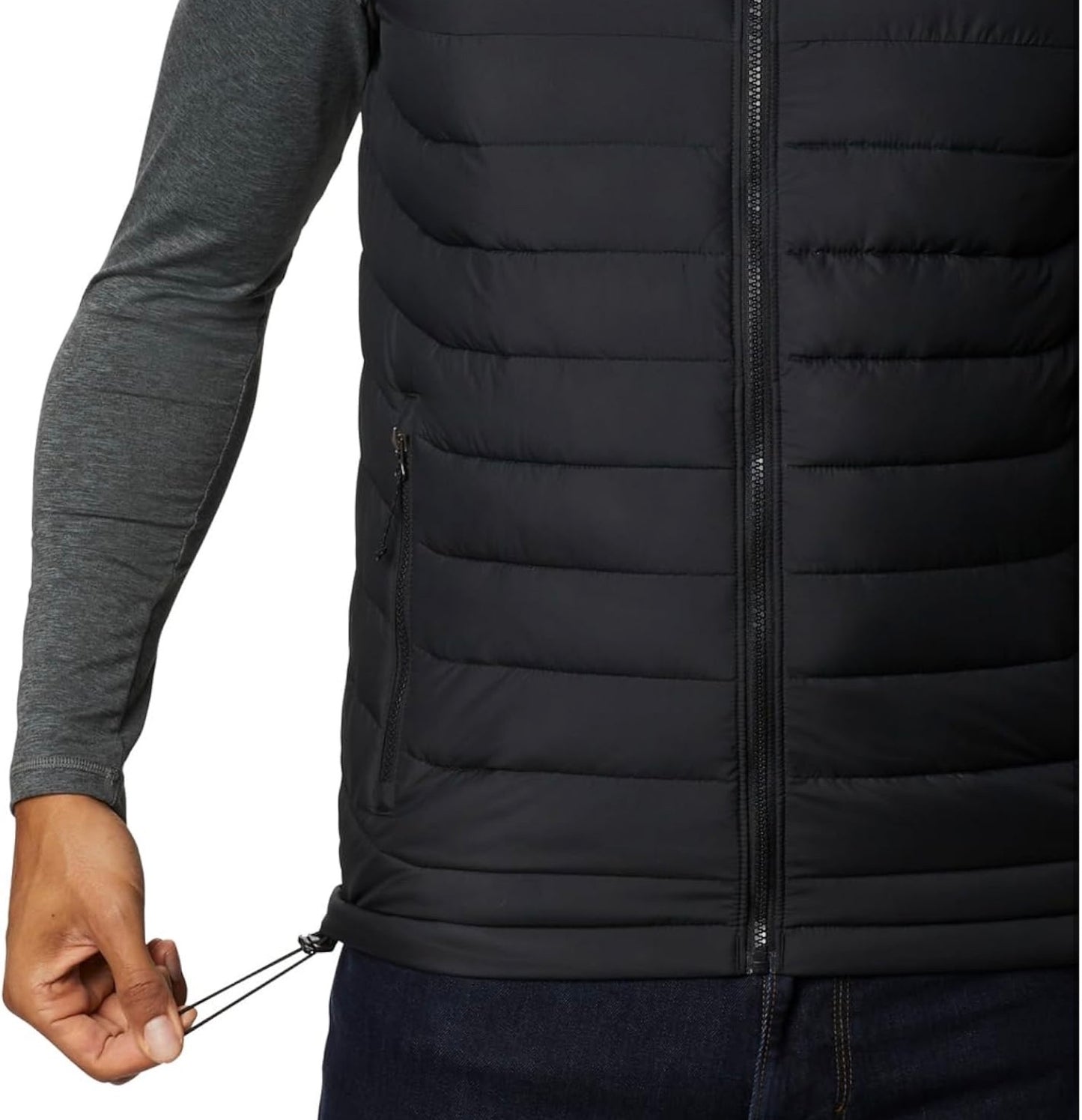 Columbia Men's Powder Lite Vest Puffer Vest Body Warmer taille M