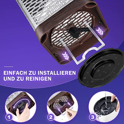 Moustiquaire, Anti-insectes électrique 9W - Anti-moustiques - Avec lumière UV - Pour l'intérieur/ext