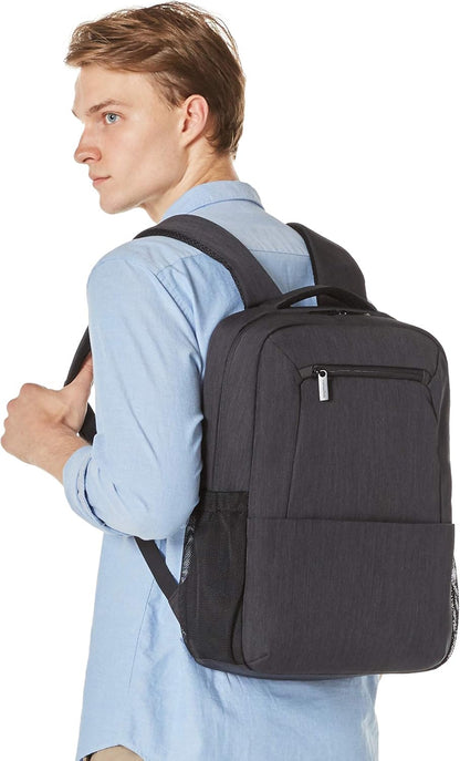 Amazon Basics Sac à dos professionnel pour ordinateur portable 39,62 cm Noir