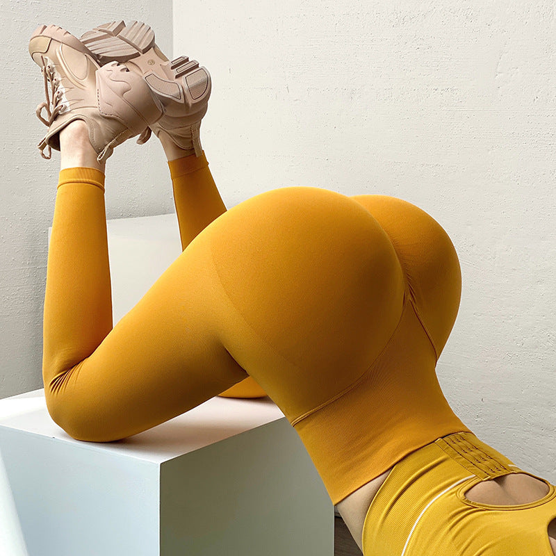 Legging "PeachLift" – Taille Haute Sculptante & Effet Push-Up