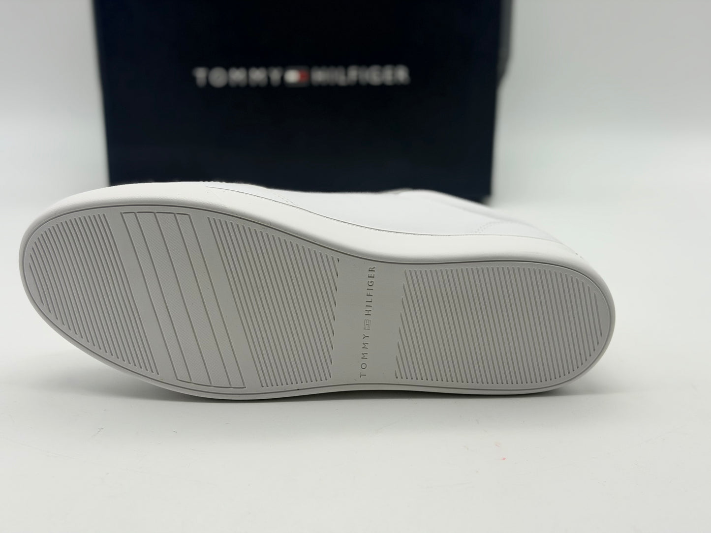Tommy Hilfiger Femme Essential Elevated Court Sneaker Fw0fw07685 Tige Basse