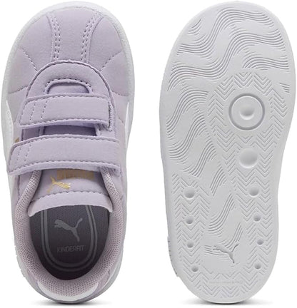 PUMA Mixte bébé Club II V INF Sneaker, Lilac Crush White, 20.5 EU