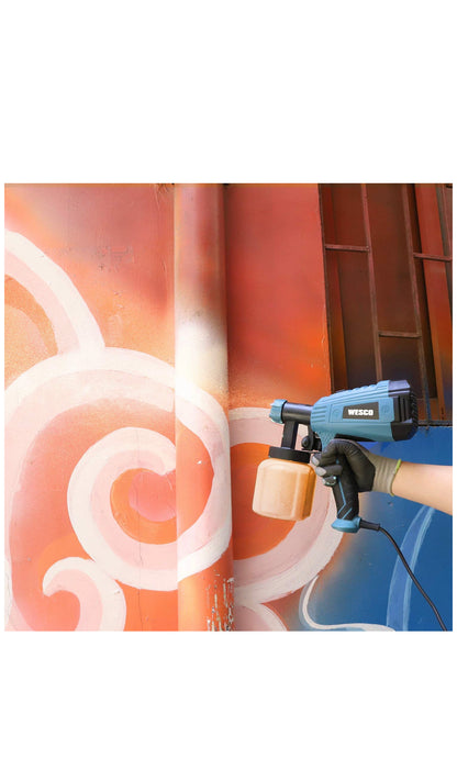 Pulvérisateur de Peinture Électrique, Récipient Détachable 800ML 3 tailles de buses neuf