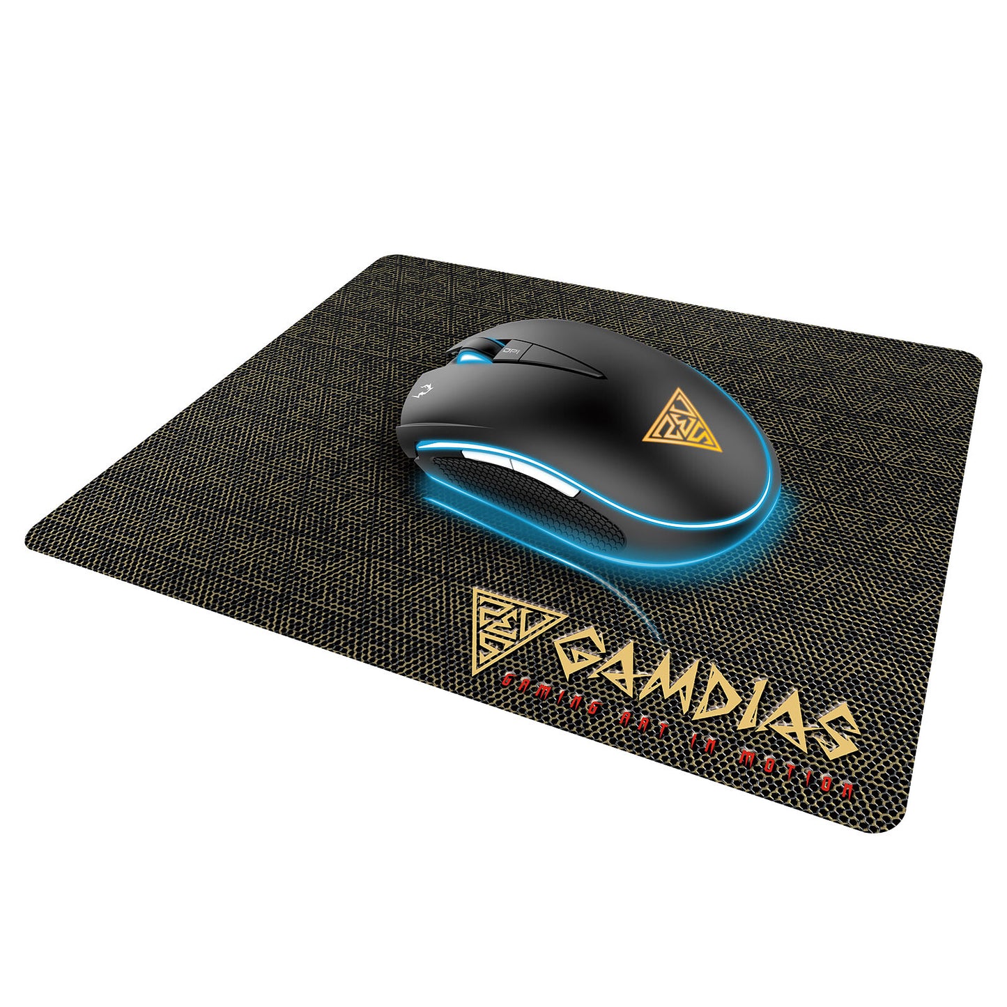 Gamdias Zeus E1 + Pad
Souris Filaire Pour Gamer - Droitier - Capteur Optique 3200 DPI - 6 Boutons - Rétro-Éclairage RGB - Tapis De Souris Inclus