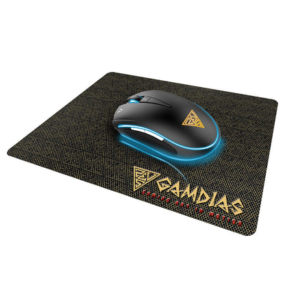 Gamdias Zeus E1 + Pad
Souris Filaire Pour Gamer - Droitier - Capteur Optique 3200 DPI - 6 Boutons - Rétro-Éclairage RGB - Tapis De Souris Inclus