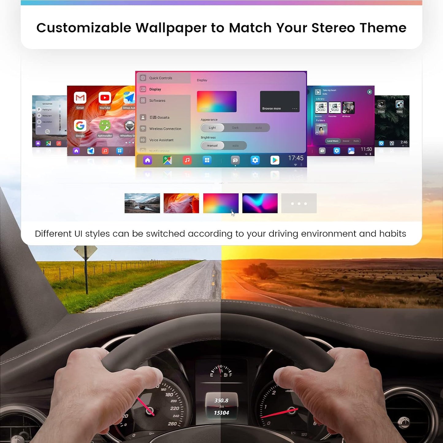 Dasaita Carradio Récepteur stéréo de Voiture Android 10 1 Din avec écran pour Renault Clio IV 4 RS 2012-2016 Audio avec écran tactile HD 1280 * 720 9 "Carplay Android Auto Bluetooth DSP GPS