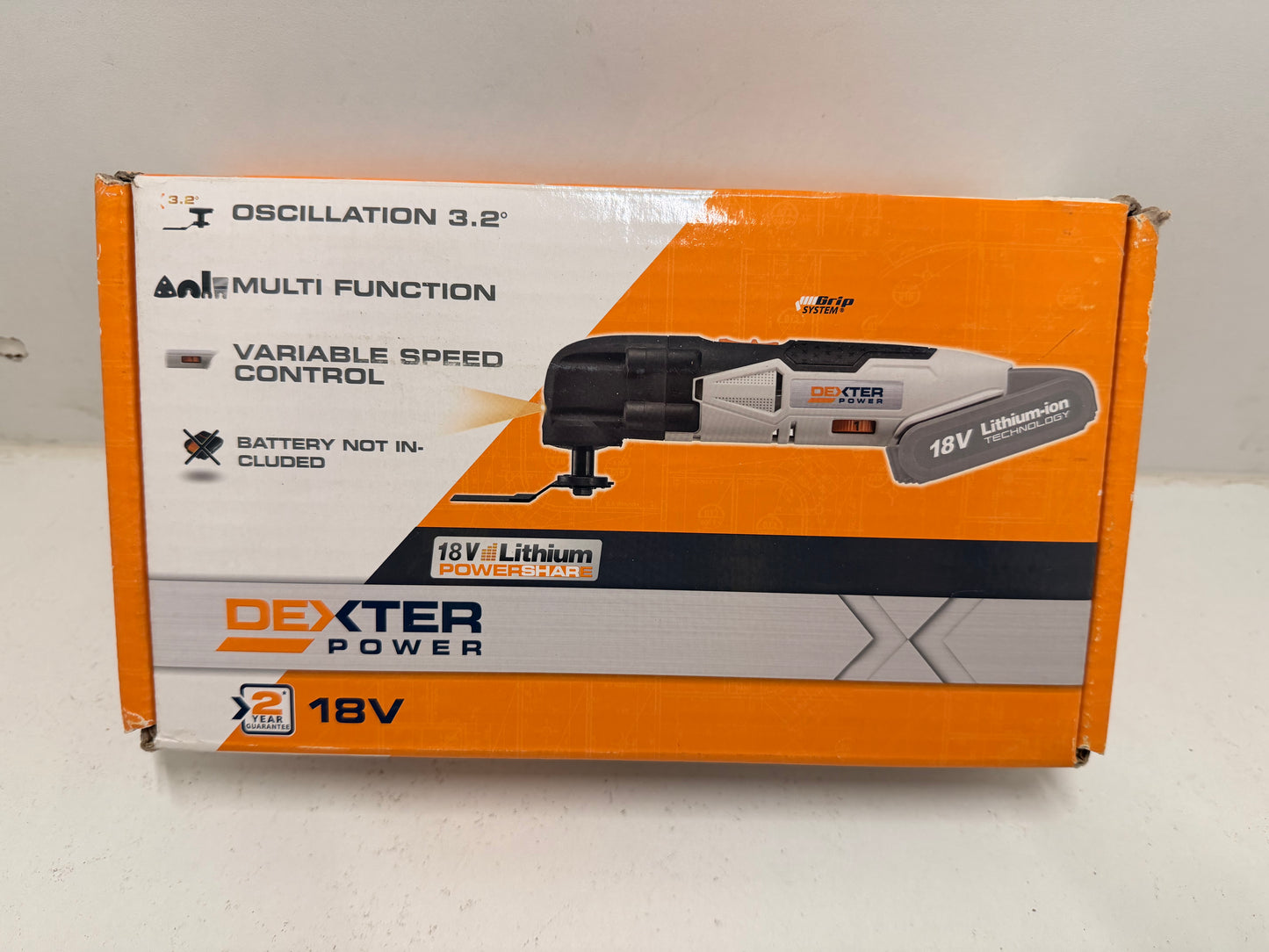 Outil oscillant multifonctions Dexter CMT18LD