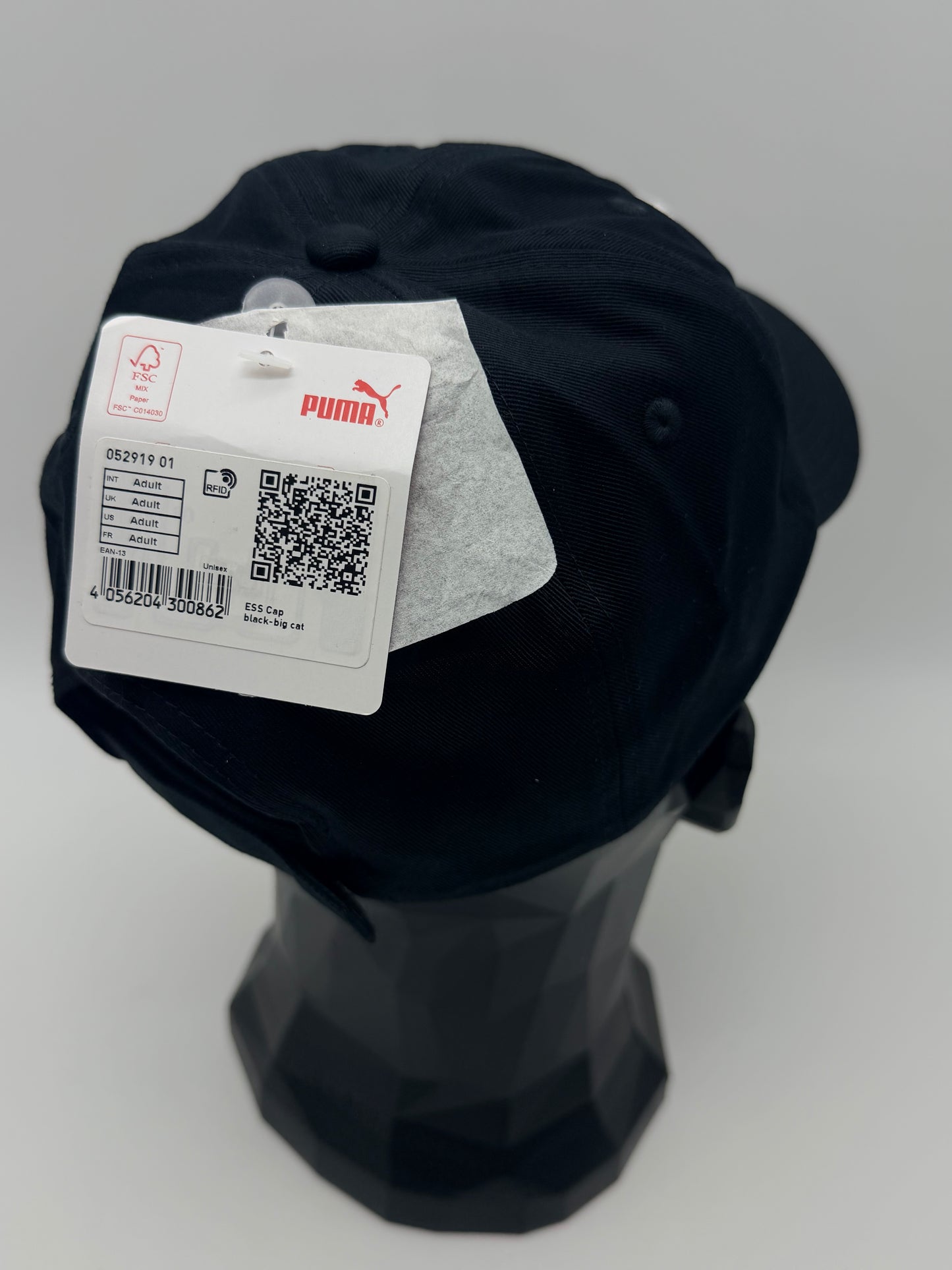 Casquette homme avec logo brodé - Puma noir