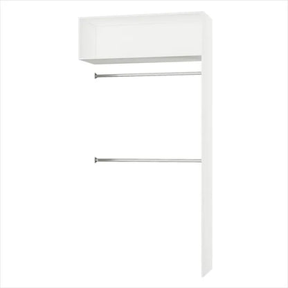 Penderie extensible armoire SPACEO Home, blanc H.240 x l.120 x P.60 cm