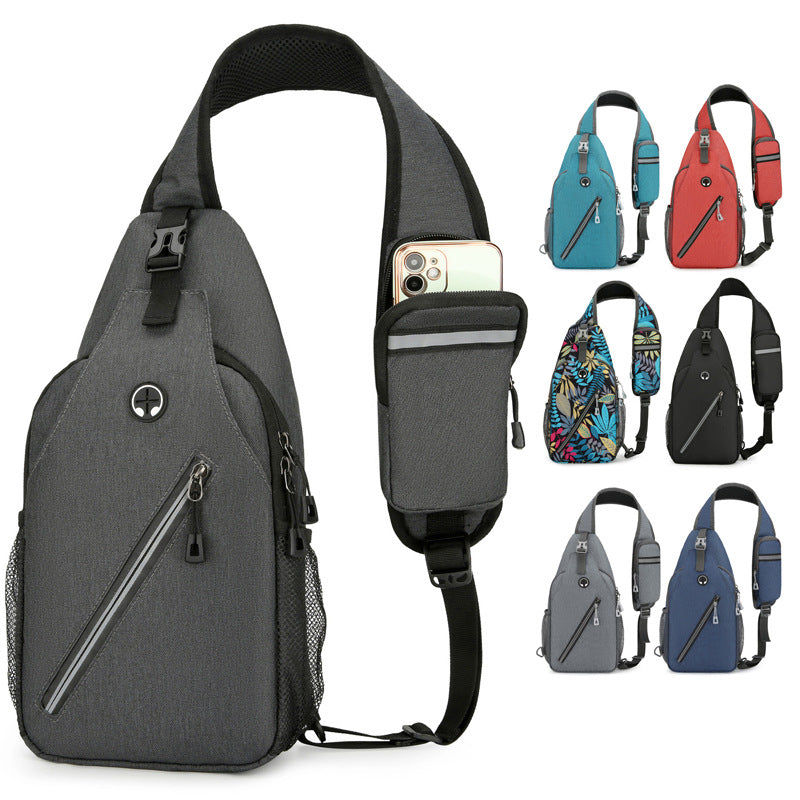 Sac de Poitrine "Urban Shield" – Rigide, Antivol & Port de Charge USB