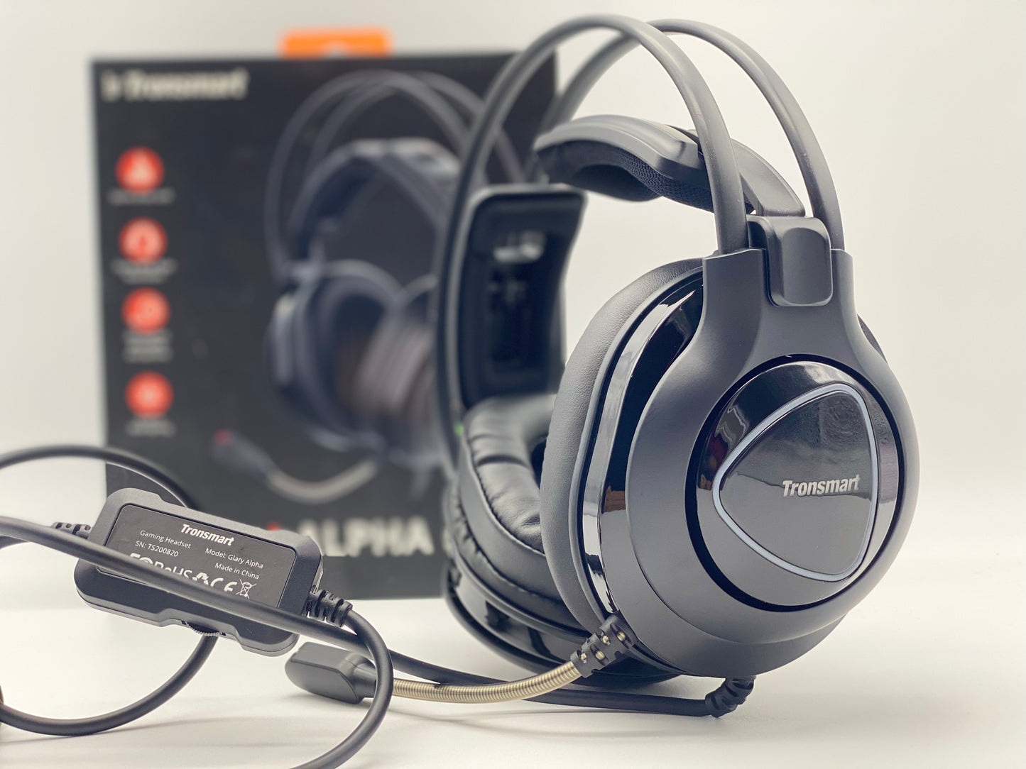 Casque Gaming PS4 Xbox One PC, avec Micro Anti Bruit Control Audio intégré Neuf