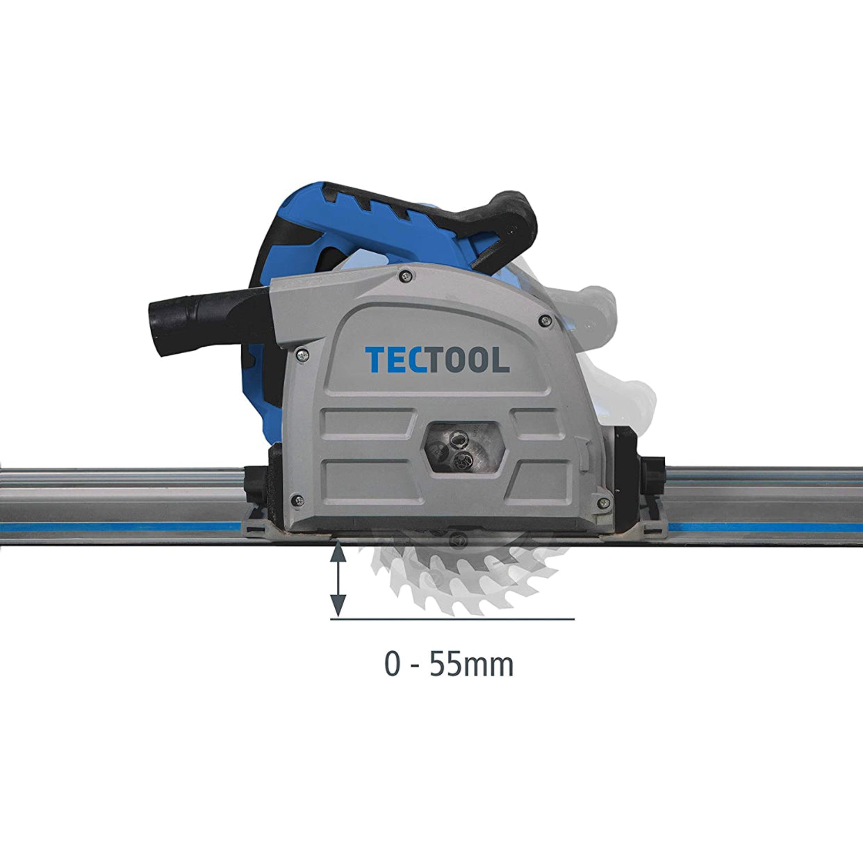 TECTOOL Scie plongeante avec table de guidage TSF 55 230 V
