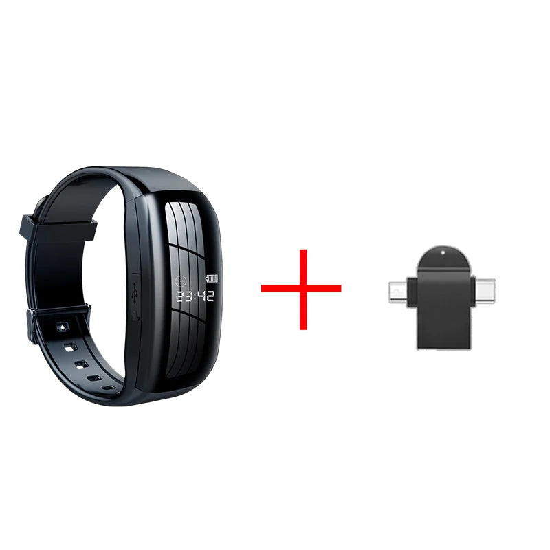 Mini caméra montre enregistreur vidéo vocal 1080P HD DV Bracelet numérique professionnel dictaphone son petit micro pour la maison sécurisée