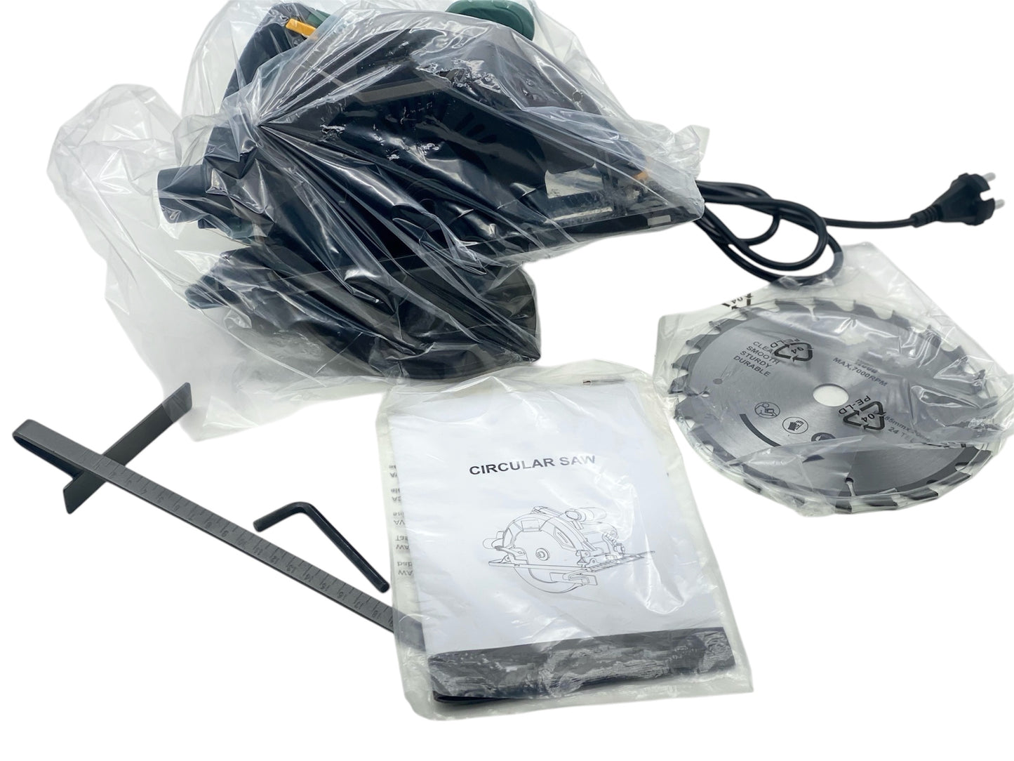 Scie circulaire 5800 tr/ min 1200watt