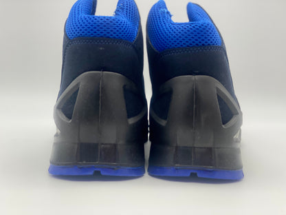 Uvex Baskets de Securite - Chaussure de Travail Montante Perforée - Homme Bleu - Antidérapante - Embout de Protection des Orteils taille 44