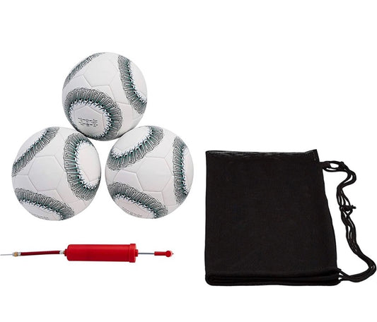 Ballon de football niveau professionnel, taille 5, lot de 3 totalement neuf